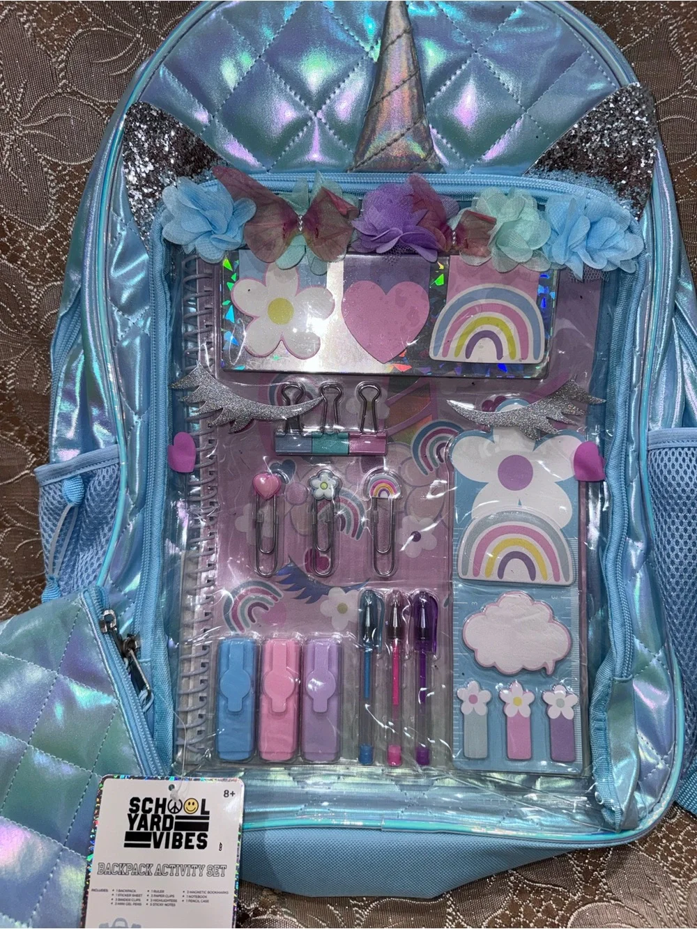 Unicorn Backpack 25pc Set